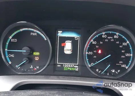 2016 Toyota Rav4 Hybrid Limited из США, поврежденный, VIN JTMDJREV1GD013267